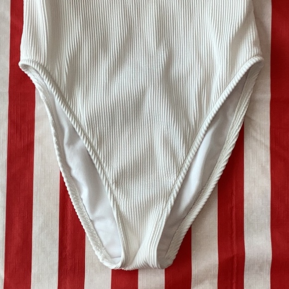 The Bikini Lab White Swimsuit, Size Medium, NWT - Picture 7 of 10